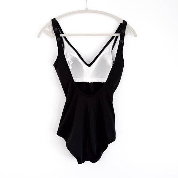 Vintage DeWeese Design One Piece Swimsuit 8 (XS / Small) Black - Picture 7 of 16